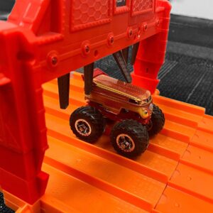 Super 6 Lane Raceway Compatible Monster Truck Risers | Super 6 Lane Raceway Add On | Compatible with Hot Wheels and Matchbox Cars and Track