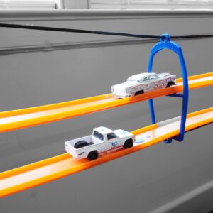 Double-Decker Suspension Bridge | Hot Wheels Compatible Track Add-On