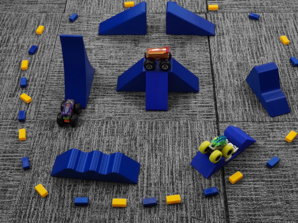 monster truck track set