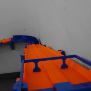 Wall mounted monster truck track Hot Wheels compatible